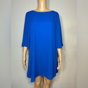 NWT Apt. 9 Mini Dress Royal Blue Size 12P